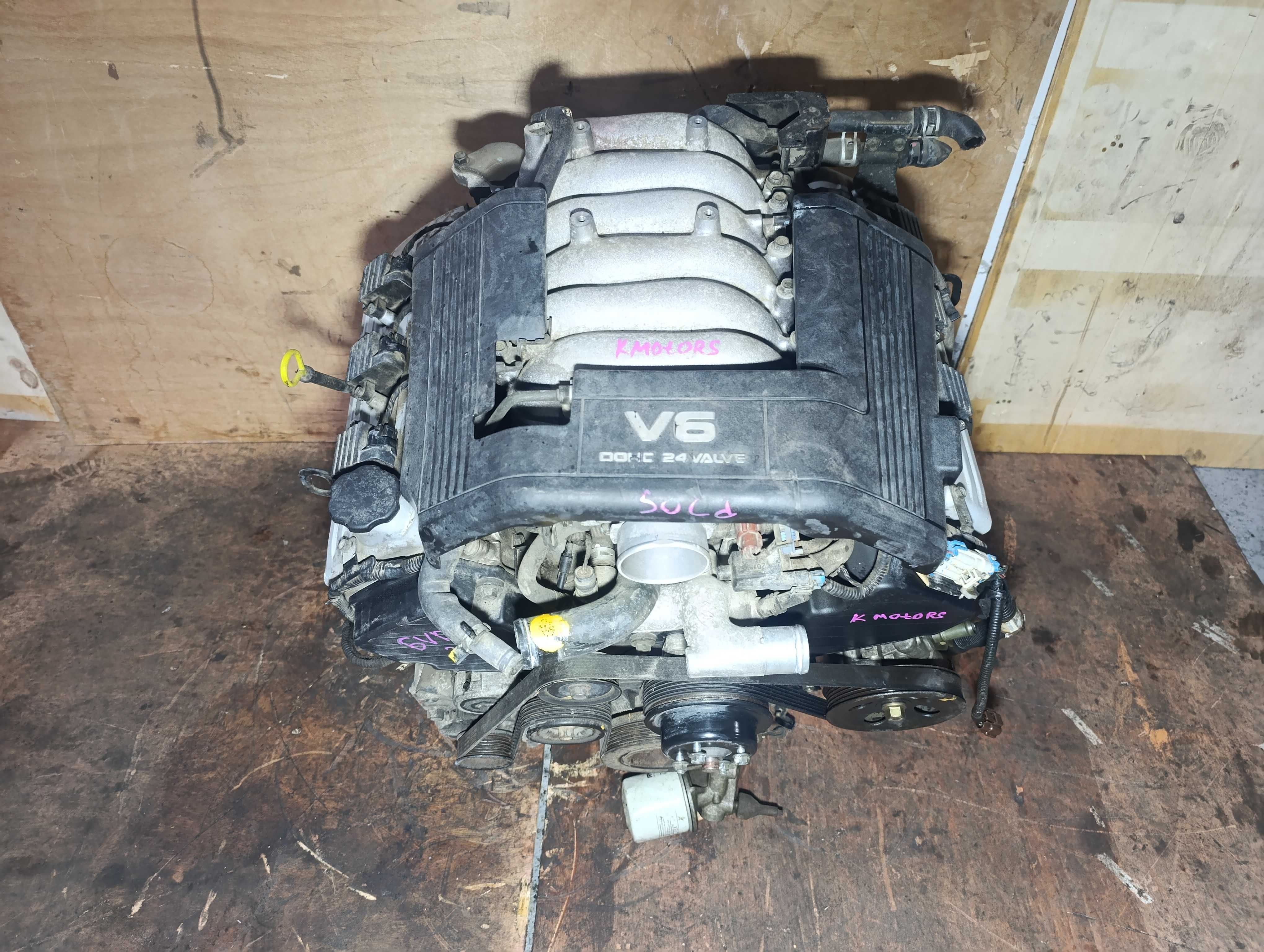 Двигатель 6VD1 3.2 DOHC Isuzu Trooper Bighorn Wizard Opel Frontera B