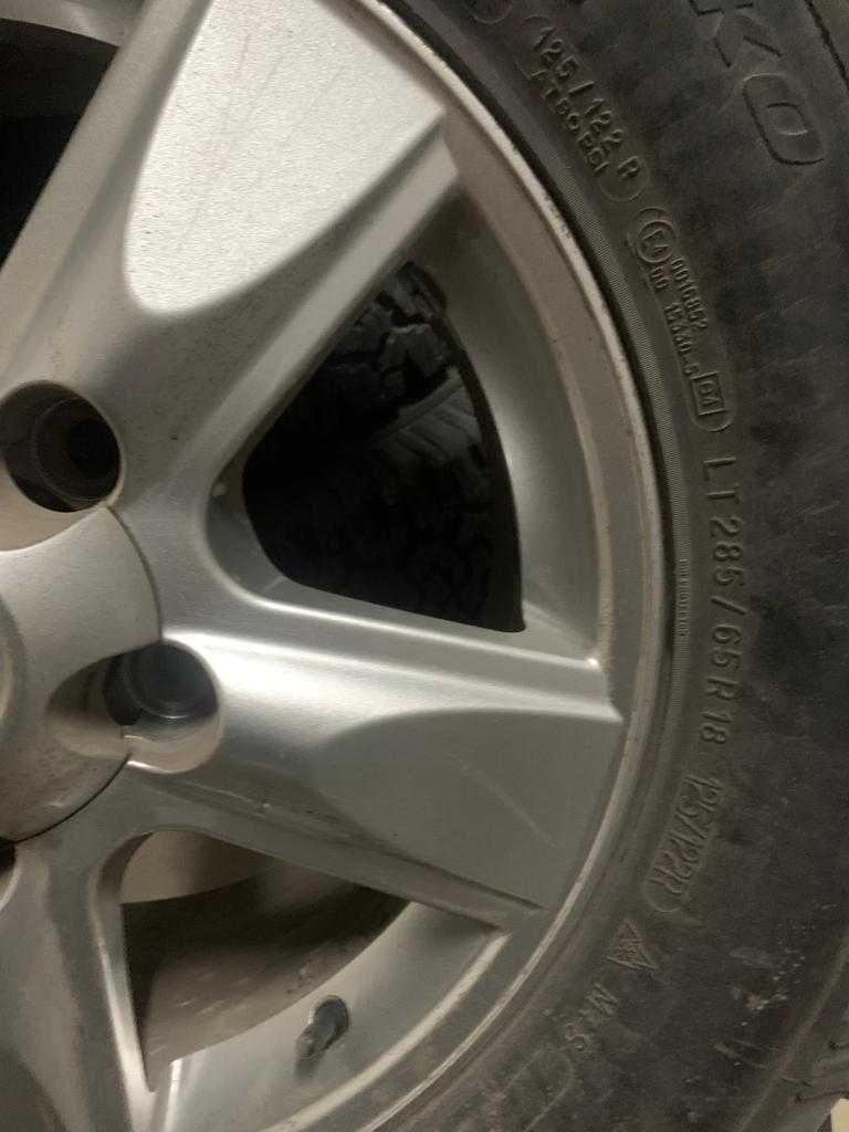 Шины BFGoodrich All-Terrain T/A 285/65 R18 с дисками