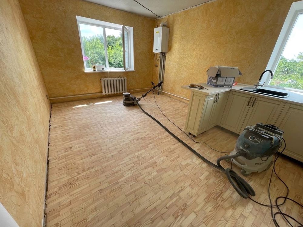 Шлифовка реставрация паркета также другие виды СМР!