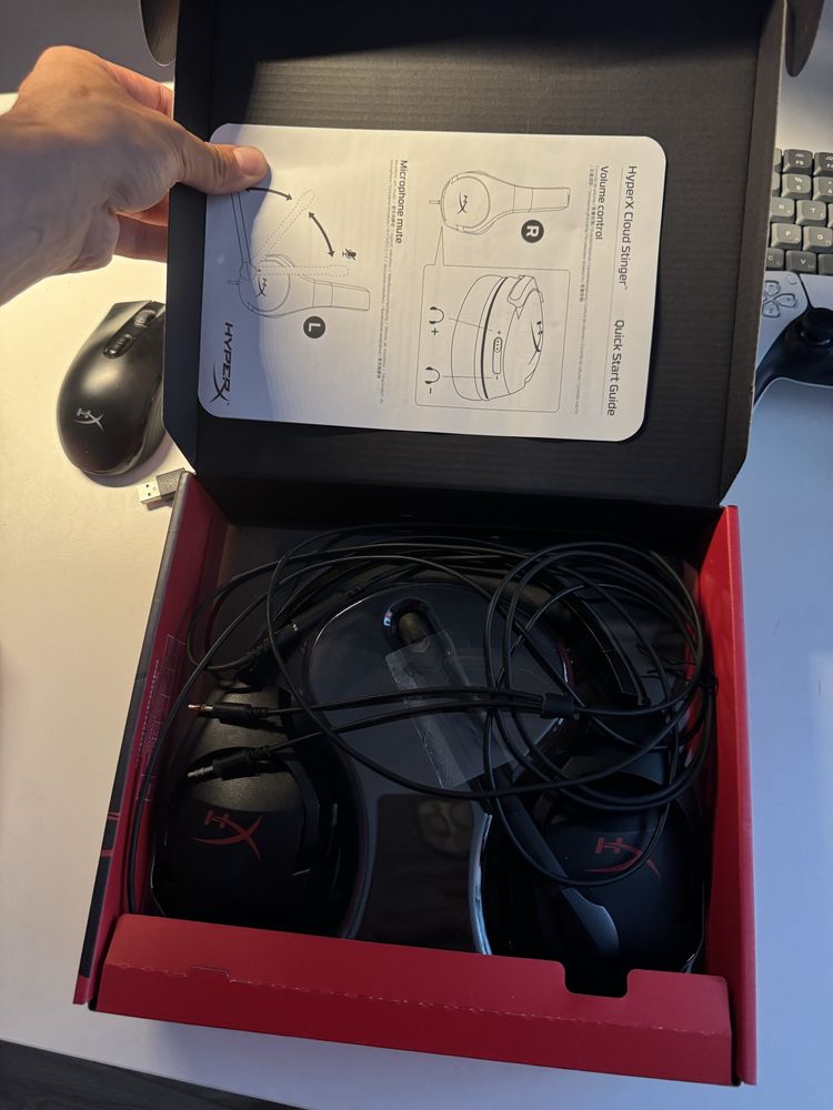 HyperX Cloud Stinger — игровые наушники с микрофоном