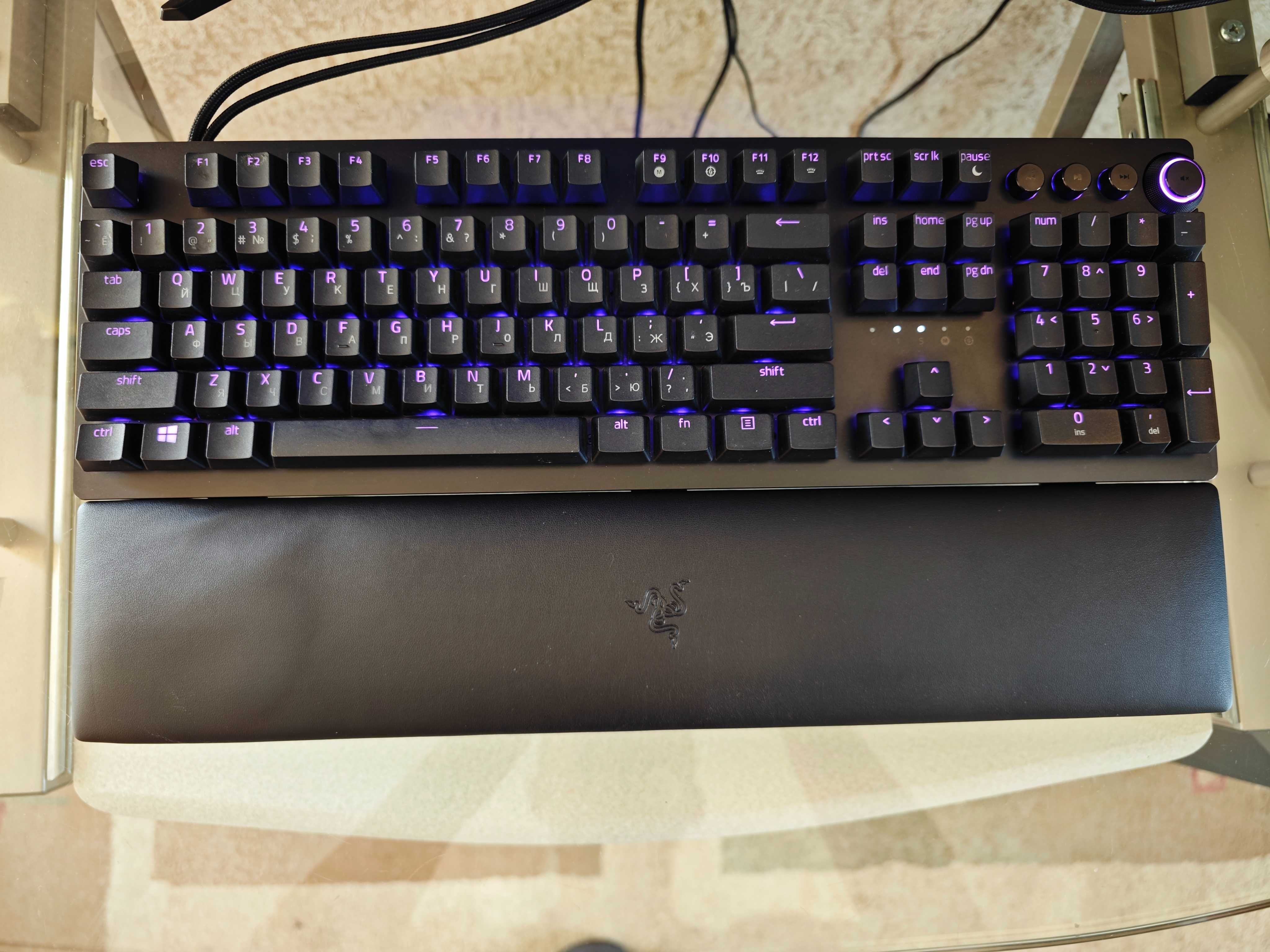 Игровая клавиатура "Razer Huntsman V2 Analog", оптико-механическая!