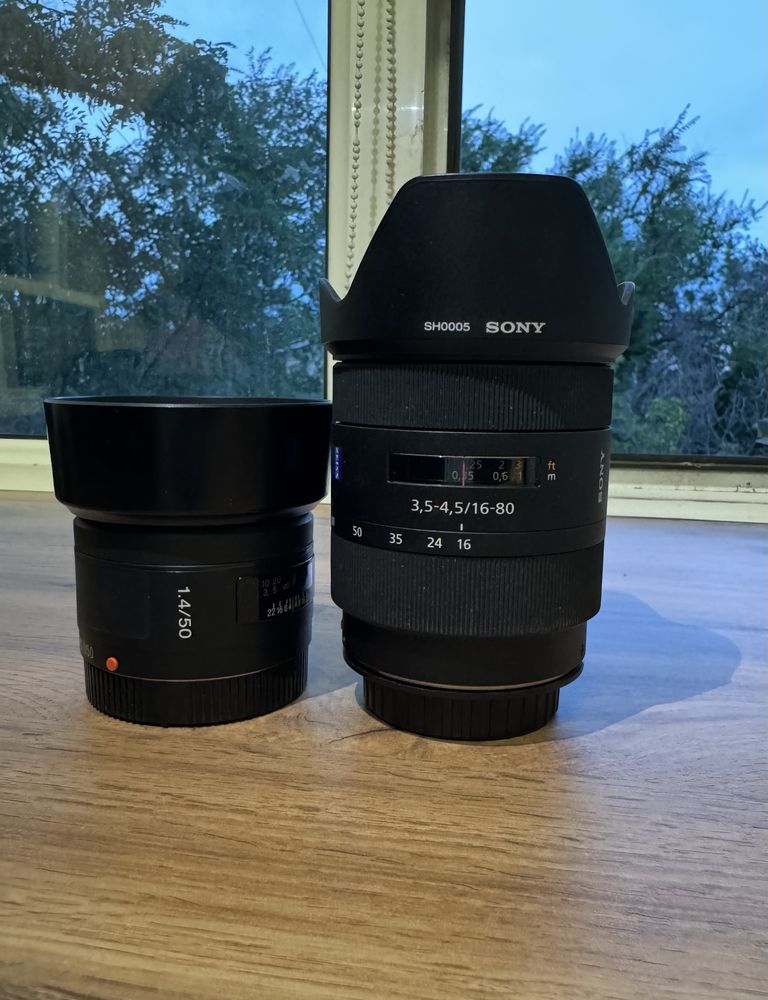 Объективы на байонет А (A-mount) Minolta/Sony