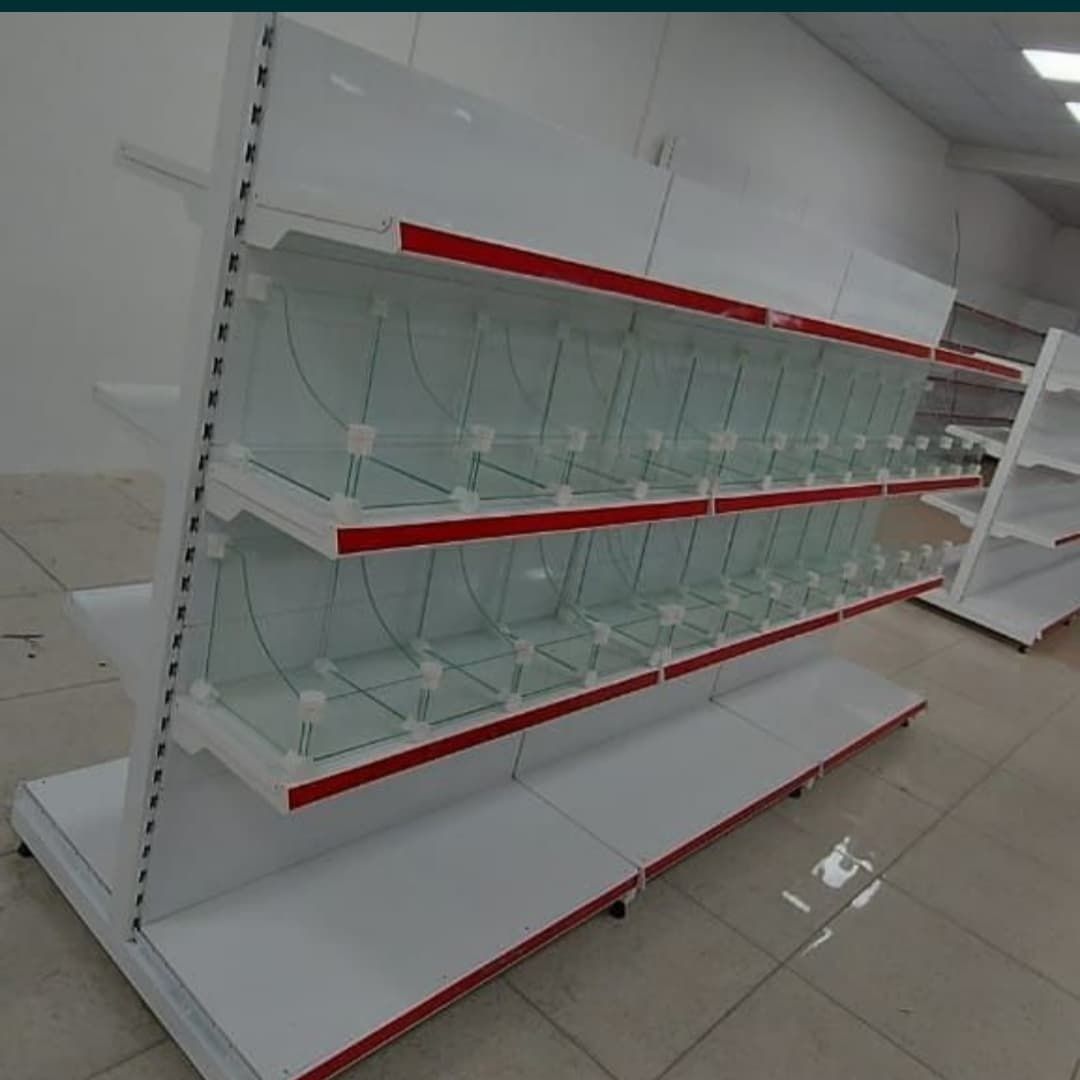 Стеллаж из металла полки для магазинов