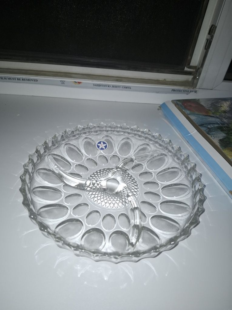 Продам фруктовницу, десертницу, рюмки