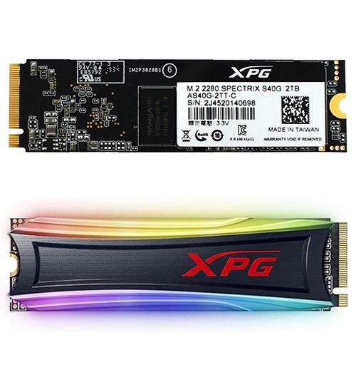 Ssd m.2 PCIe Adata Xpg Spectrix s40g