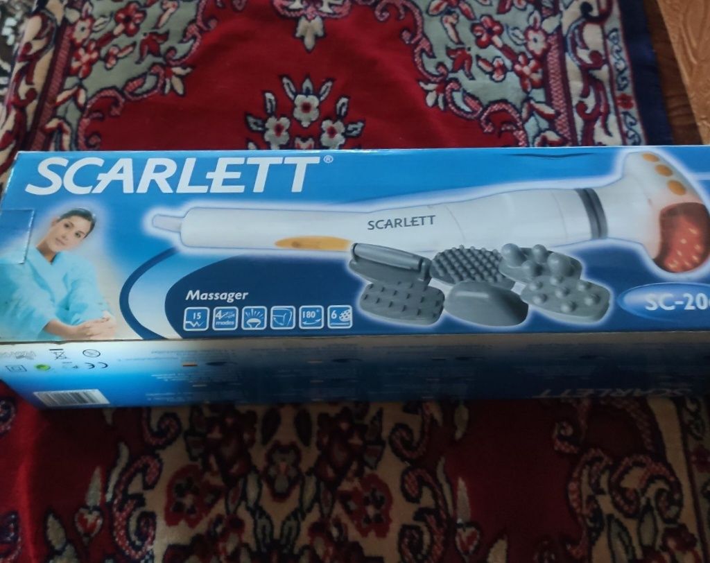 Продам массажёр Scarlet