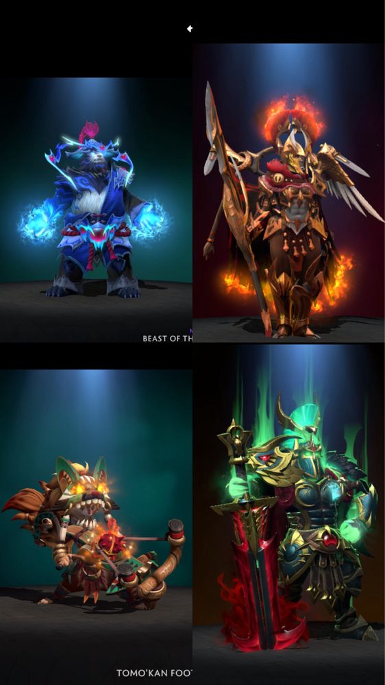 Скины из Колекторки Dota2