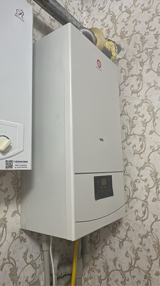 Газовый котел 2в1 Baysal  на 200 квадратов