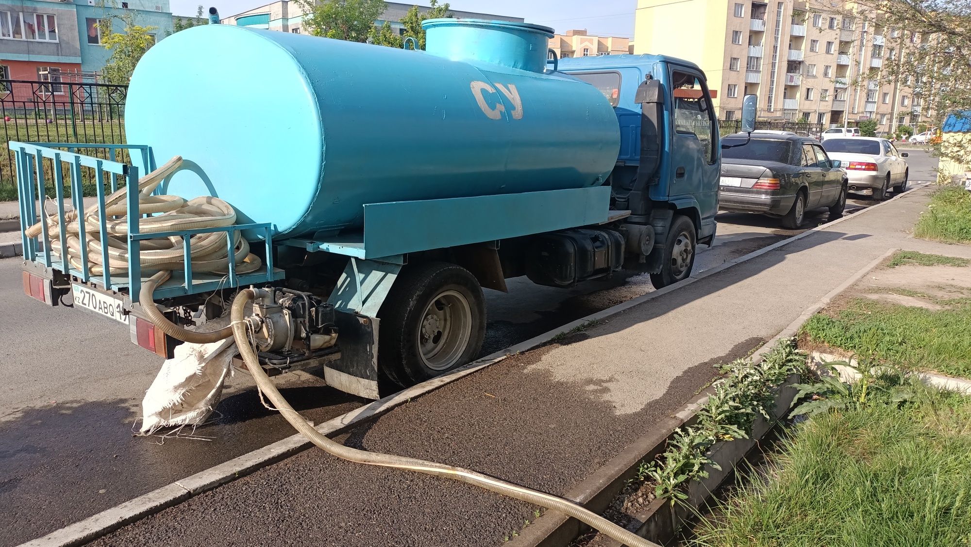 Услуги водовоза по Алматы и Алматинской области
