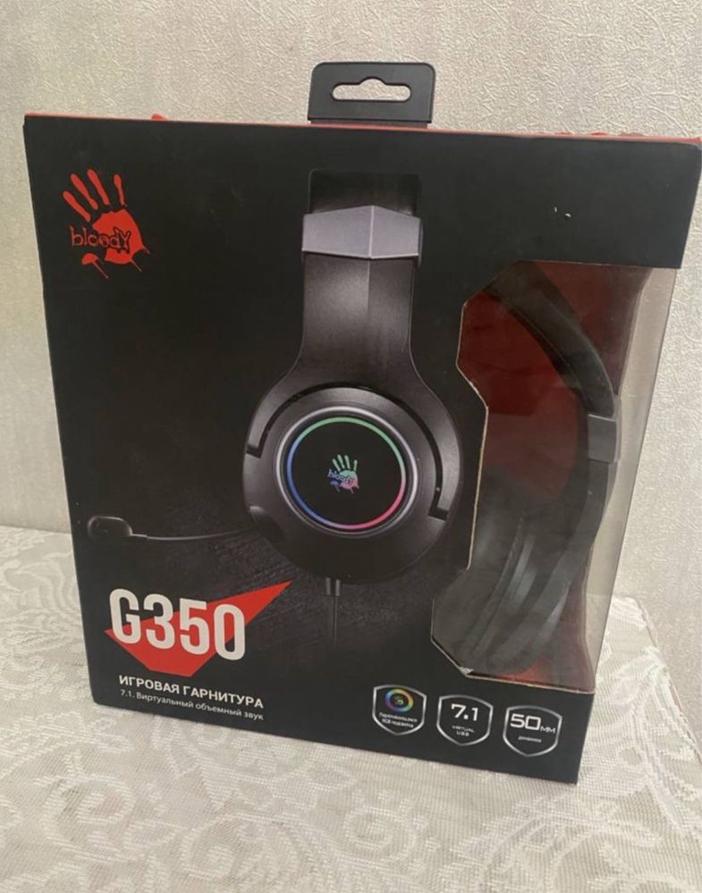Наушники  A4Tech Bloody G350 ТОРГ УМЕСТЕН гарнитура A4Tech Bloody G350
