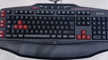 Клавиатура Logitech g103 мембранная