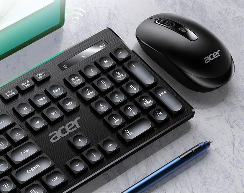 Комплект беспроводная клавиатура + мышь Acer