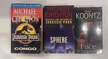 Книги бестселлеры на Английском языке в жанре техно-триллер и ужасы