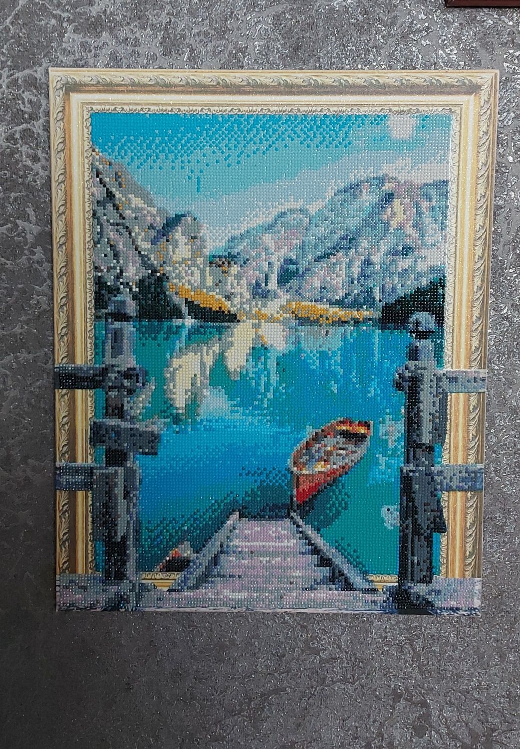 Картина из алмазной мозайки. 50×40