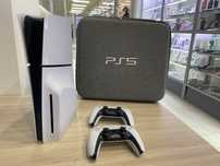 Playstation 5 slim 2джойстик +15 топ игры