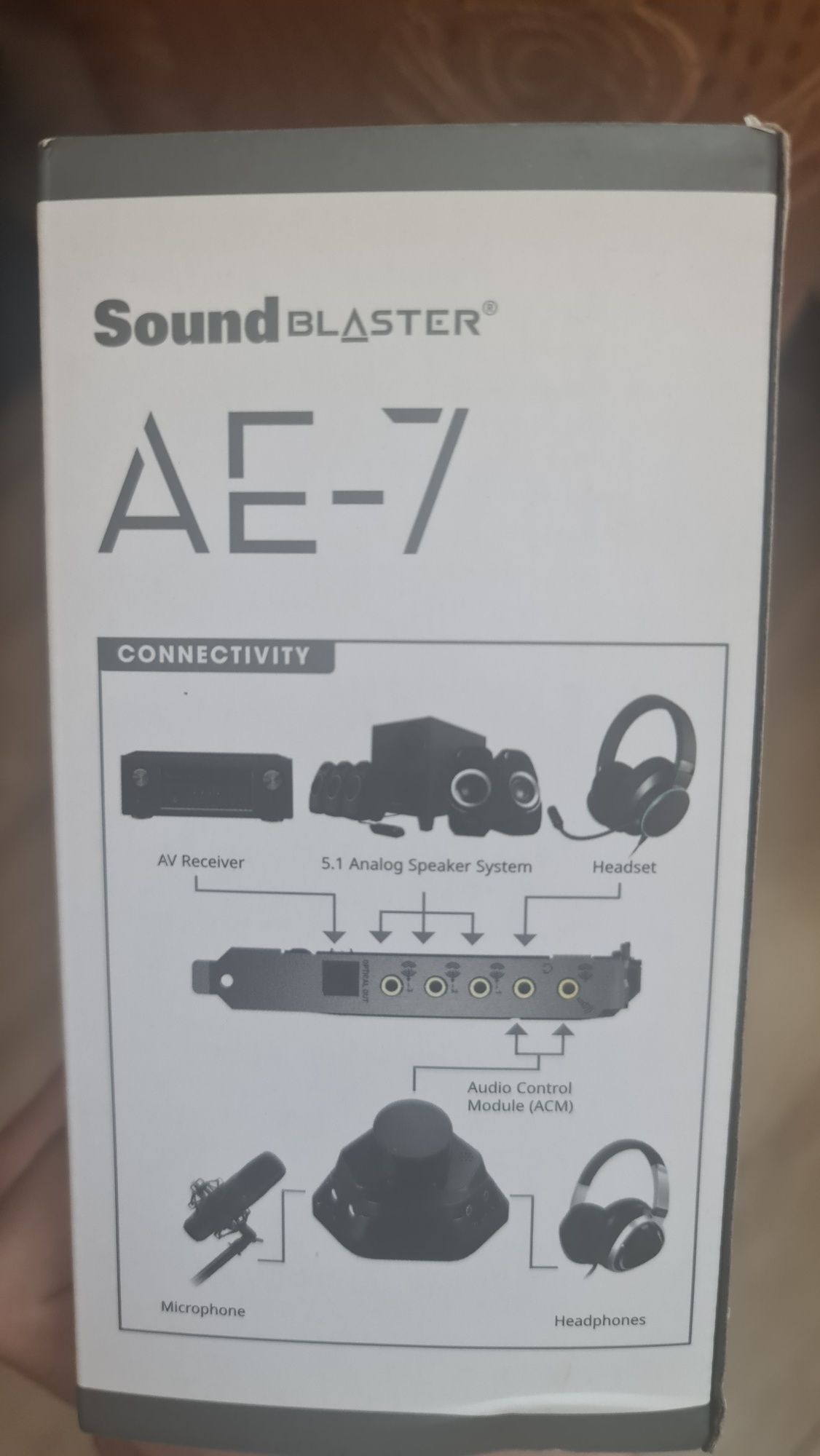 Звуковая карта Creative Sound Blaster AE-7