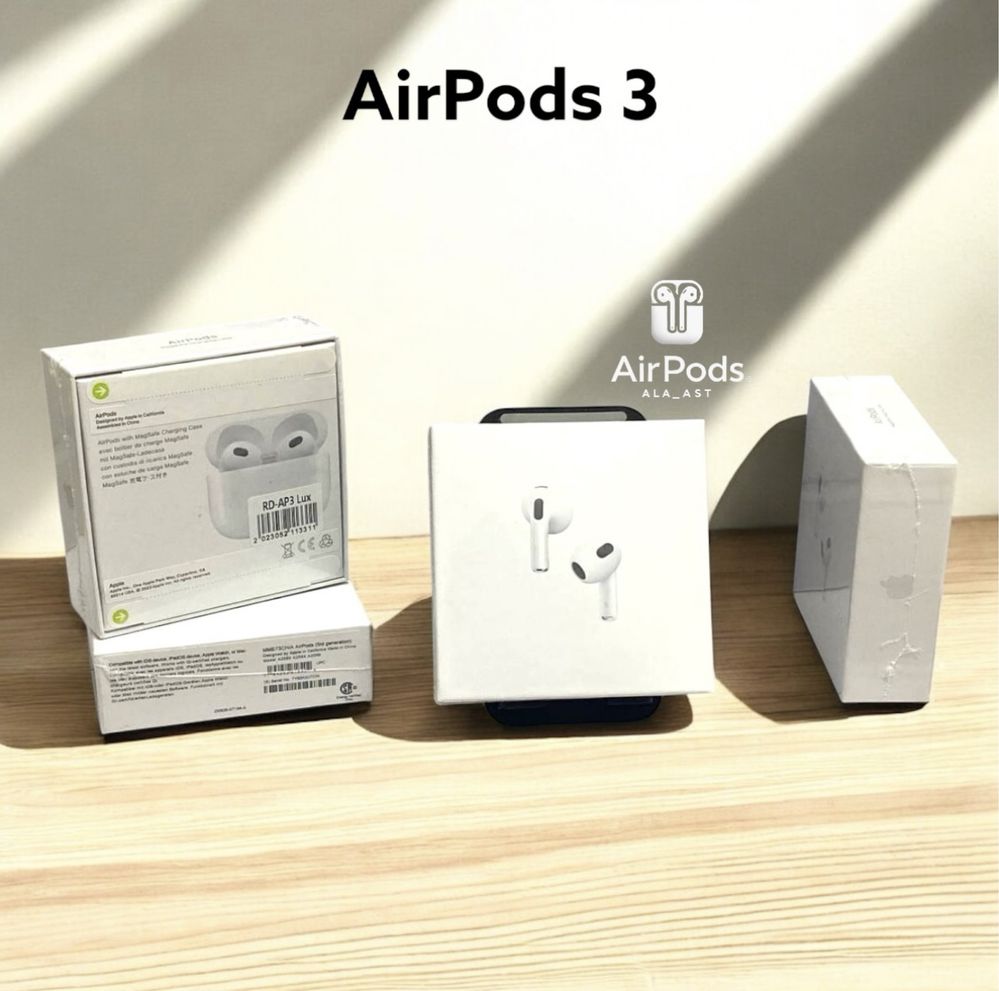 ДОСТАВКА!  Airpods 3 Airpods 2 Airpods Pro 2 Наушники Айрподс про 2