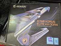 Материнская плата AORUS B760 ELITE + I5 12400F