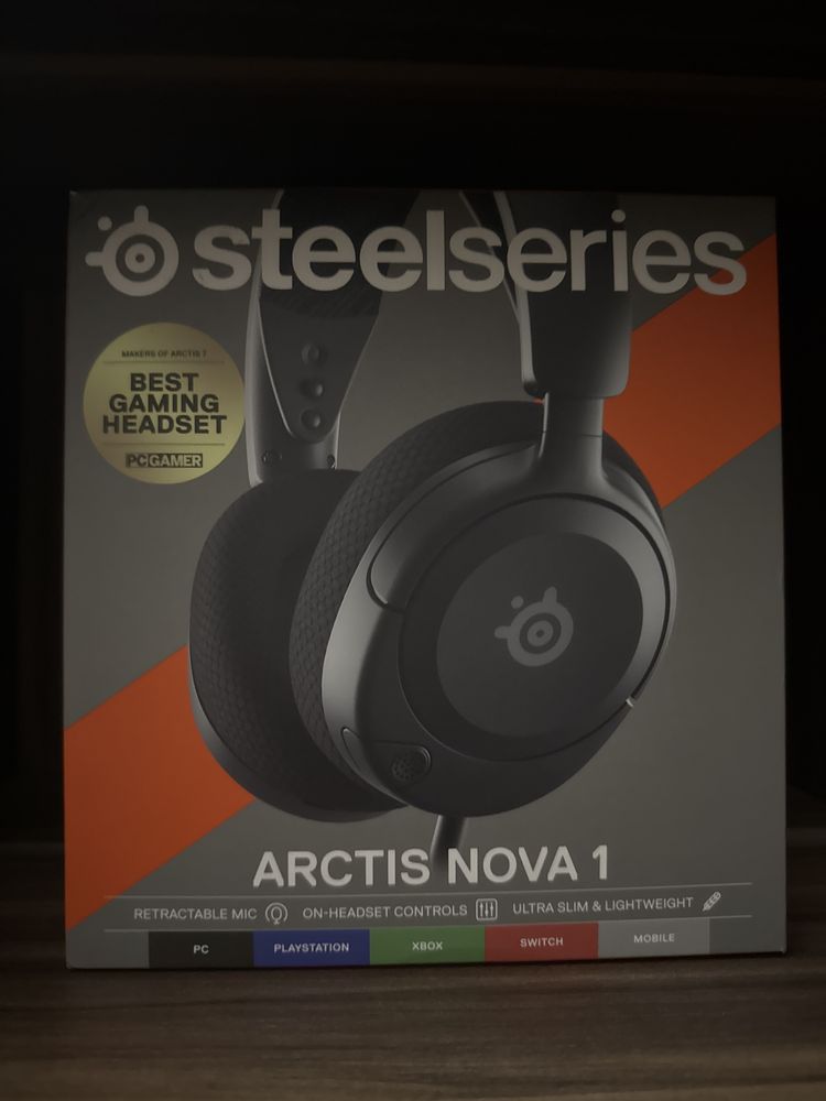 Наушники SteelSeries Arctis Nova 1 – Идеальны для гейминга!