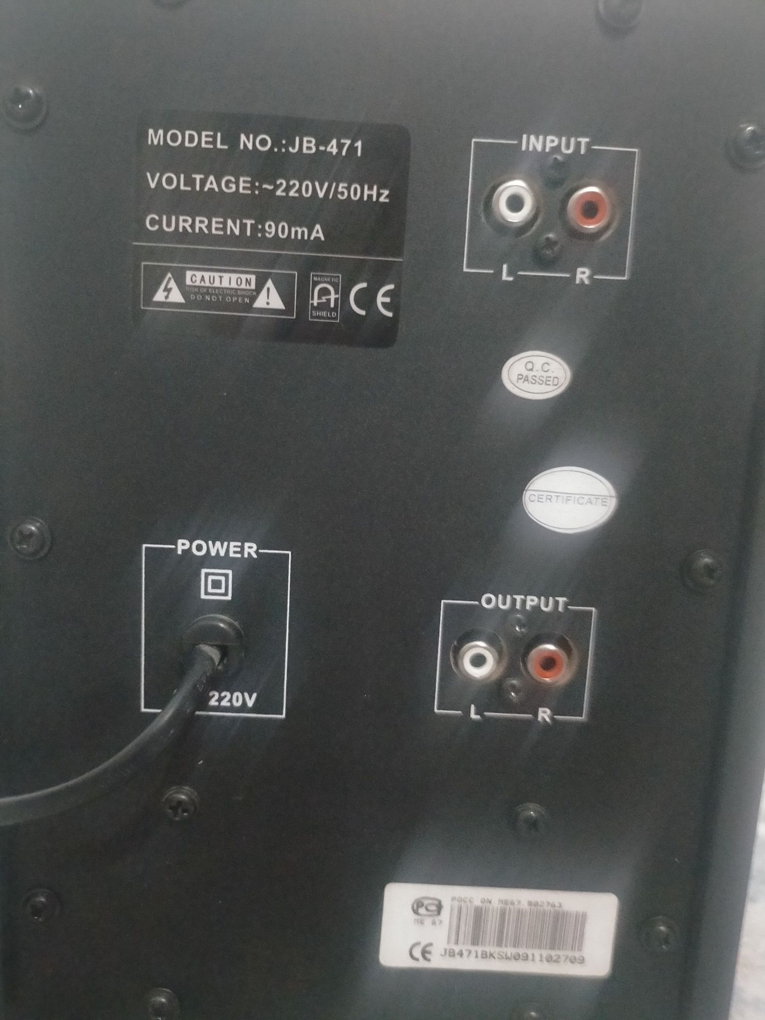 Продается калонка lg jetbalance компьютера ная акустика жви 471