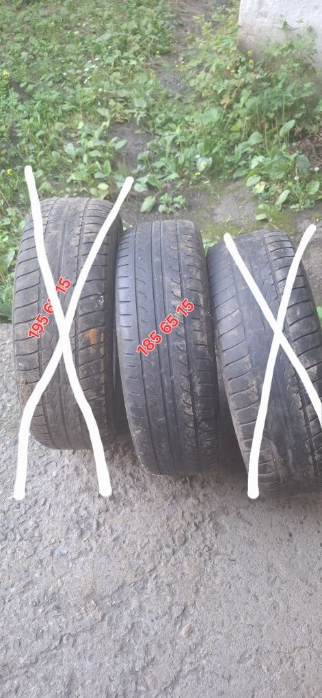 Продам летние шины одиночки
