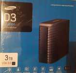 Продается внешний жесткий диск 3Тб Samsung D3 Station новый в упаковке