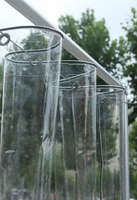 Плёнка,тент, (мягкие окна) прозрачный из ПВХ с люверсами