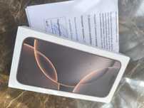 Айфон IPhone 16 pro max gold 256 gb новый,нераспечатанный