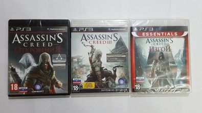 ИГРЫ PS3 Assasins Creed 3, Изгой, Откровения, Black Flag НОВЫЕ от 8500