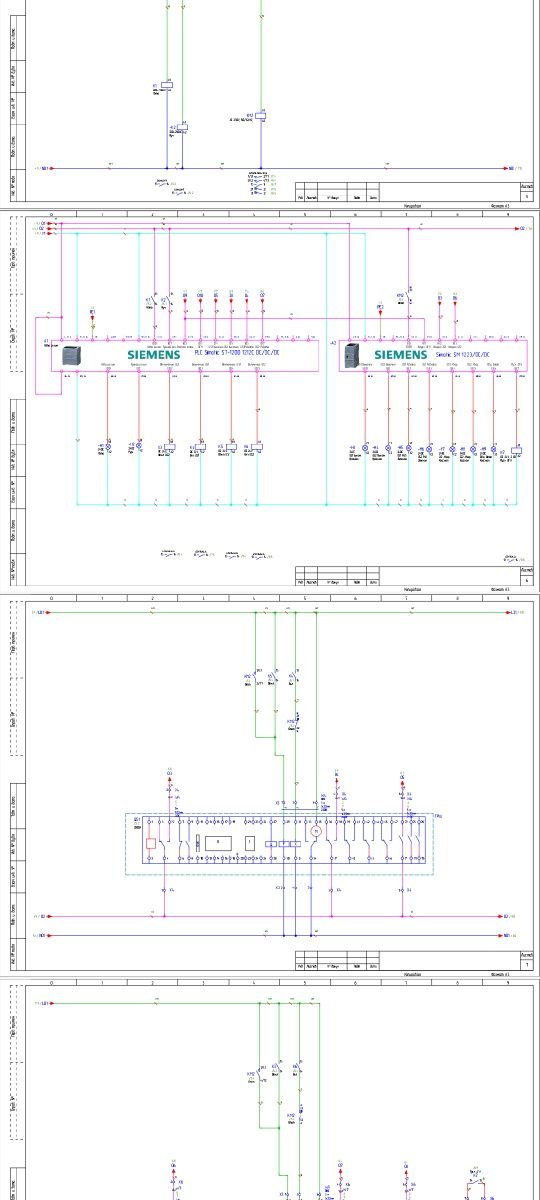 Выполняю чертежи в AutoCAD и Eplan  электрические схемы итд.