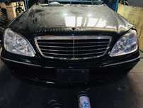 W220 S500 авторазбор Япония бу запчасть двигатель АКАР