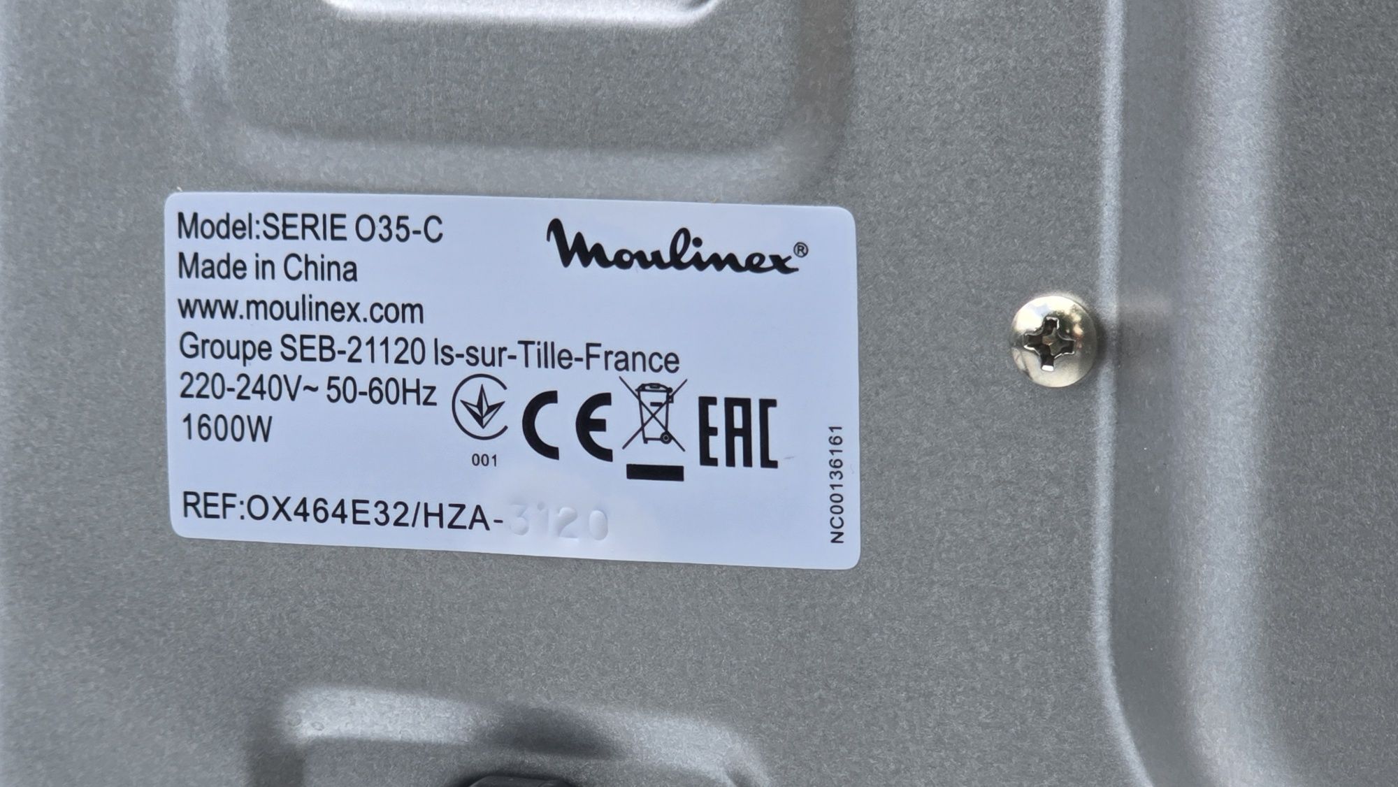 Мини-духовка Moulinex
