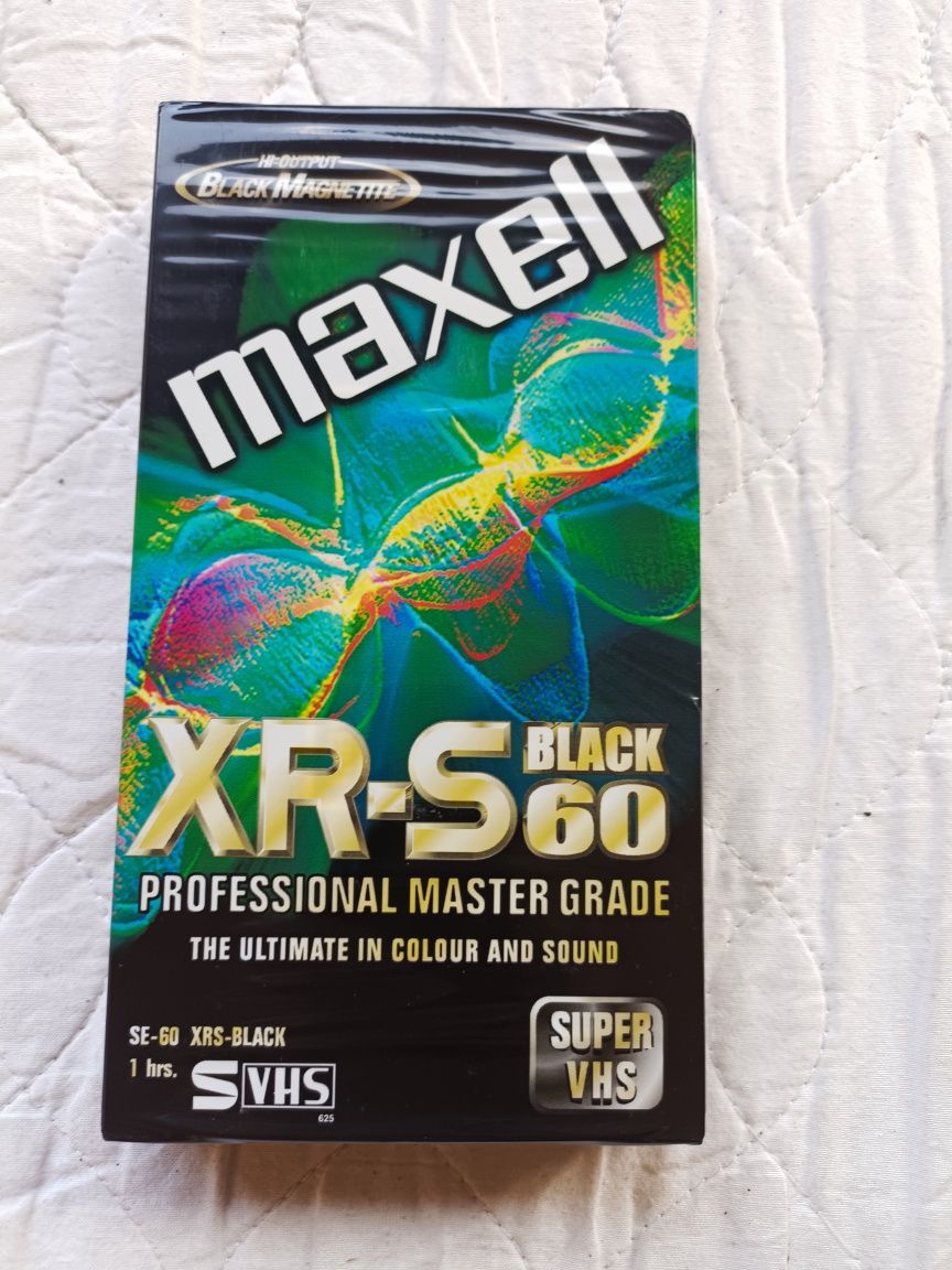 Видеокассеты новые s-vhs Maxell