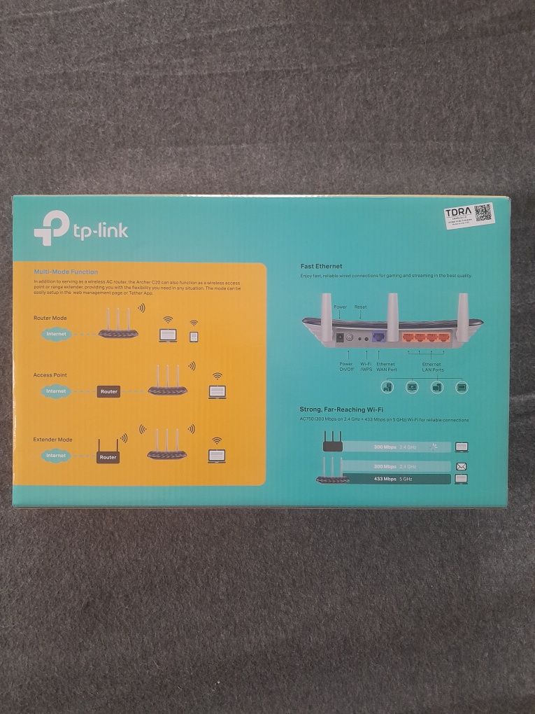 Wi-Fi роутер TP-LINK Archer C 20