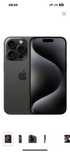Смартфон Apple iPhone 15 Pro Max 256Gb черный