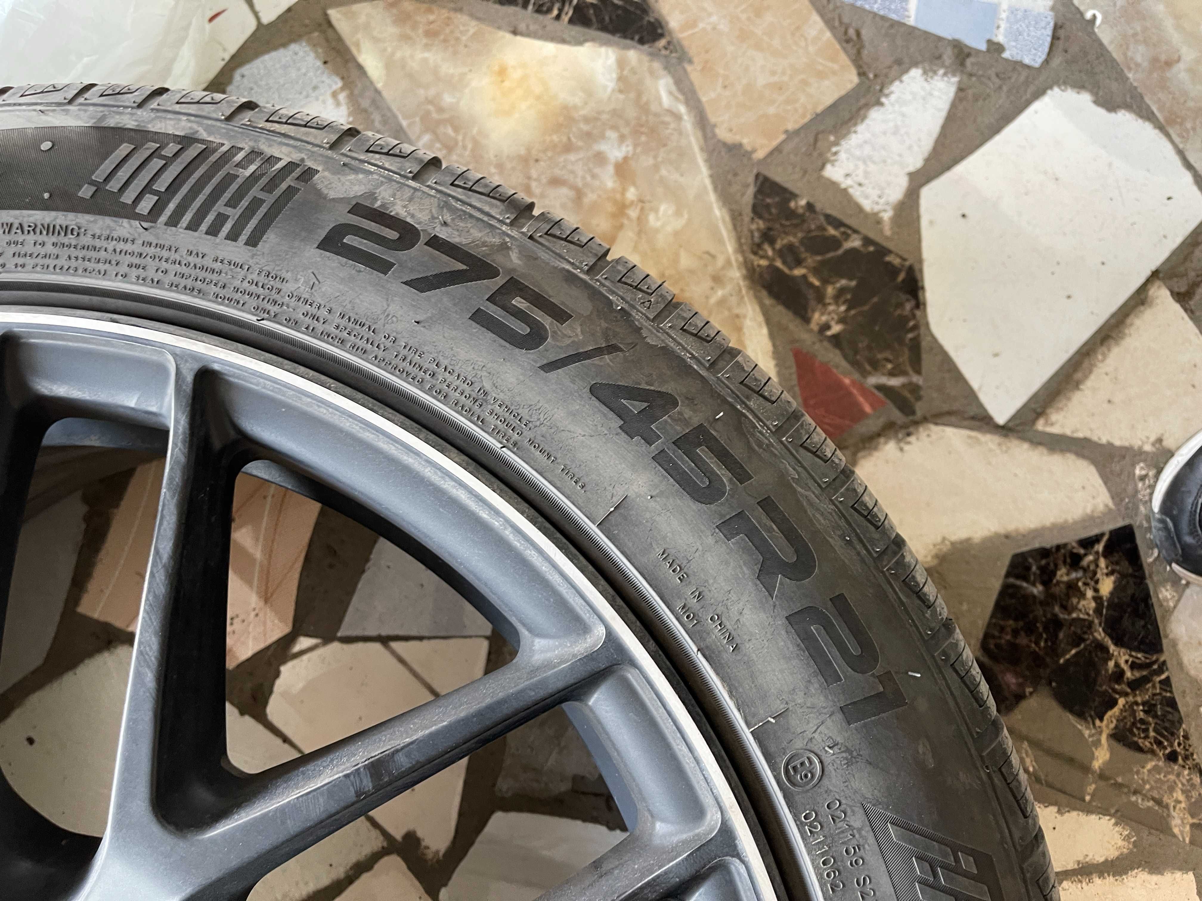 Зимние шины с дисками R21 для GLE 2019-25