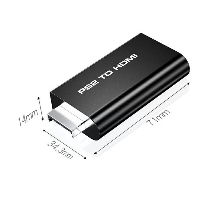 Адаптер PS2 на HDMI, переходник для PlayStation 2, конвертер