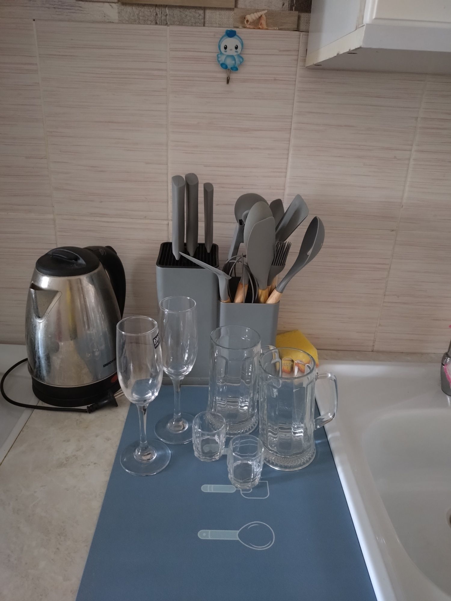 Посуточно 1 ком. кв. 1 этаж. Каспи Ред.
