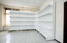 Металлические стеллажи в продовольственный магазин, маркет shts