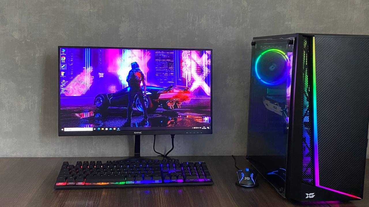 Игровой компьютер/i5 7500/GTX 1060/ОЗУ 16ГБ/SSD 128ГБ/HDD 500GB