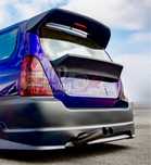 Спойлер V2 под стекло Custom HDTuning Subaru Forester SG Дорестайлинг