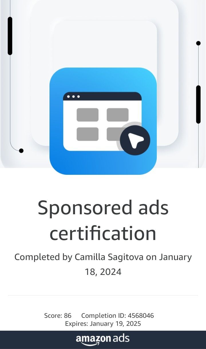 Специалист по Google Ads и Amazon Ads