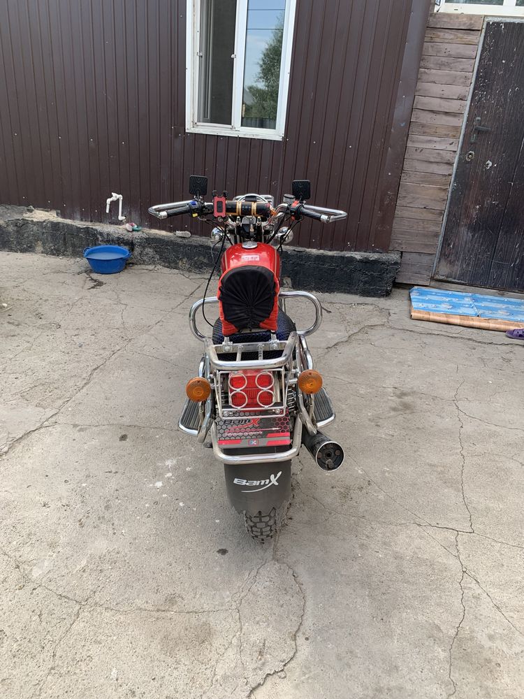 Мототцикл Bamx200куб обмен ұрғашы тайға