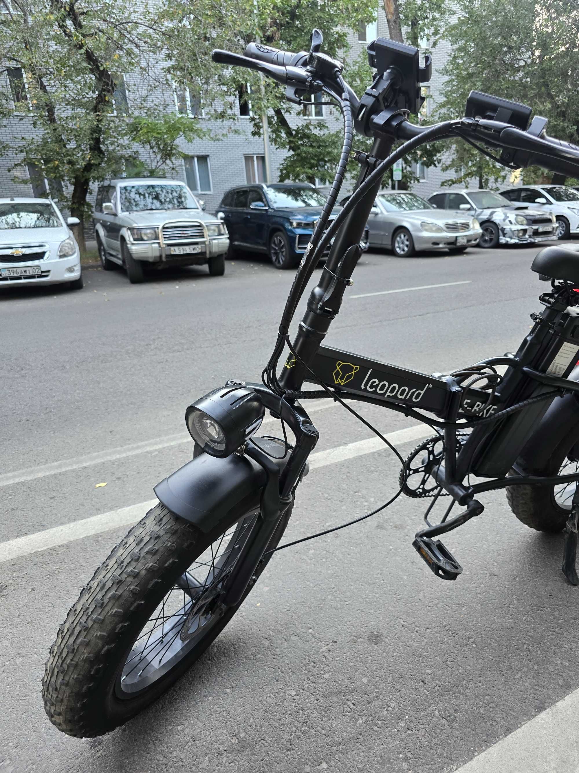 Электровелосипед Leopard как новый