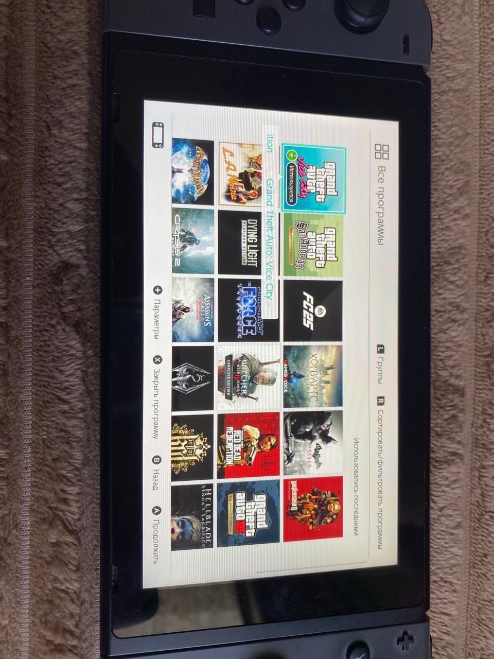 Nintendo Switch, прошитый
