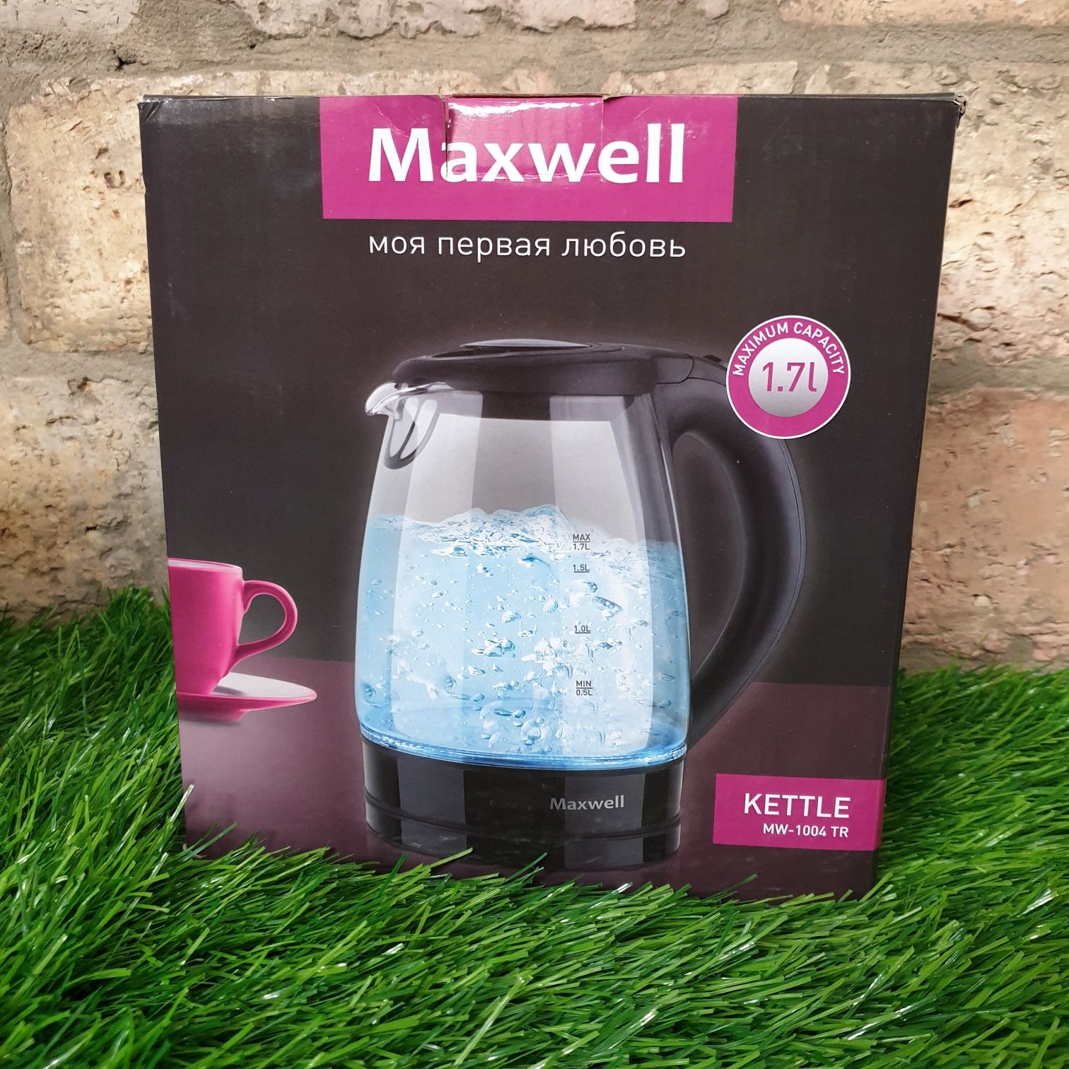 Чайники Maxwell MW-1079 W, Maxwell MW-1004 TR и Vitek VT-7063
