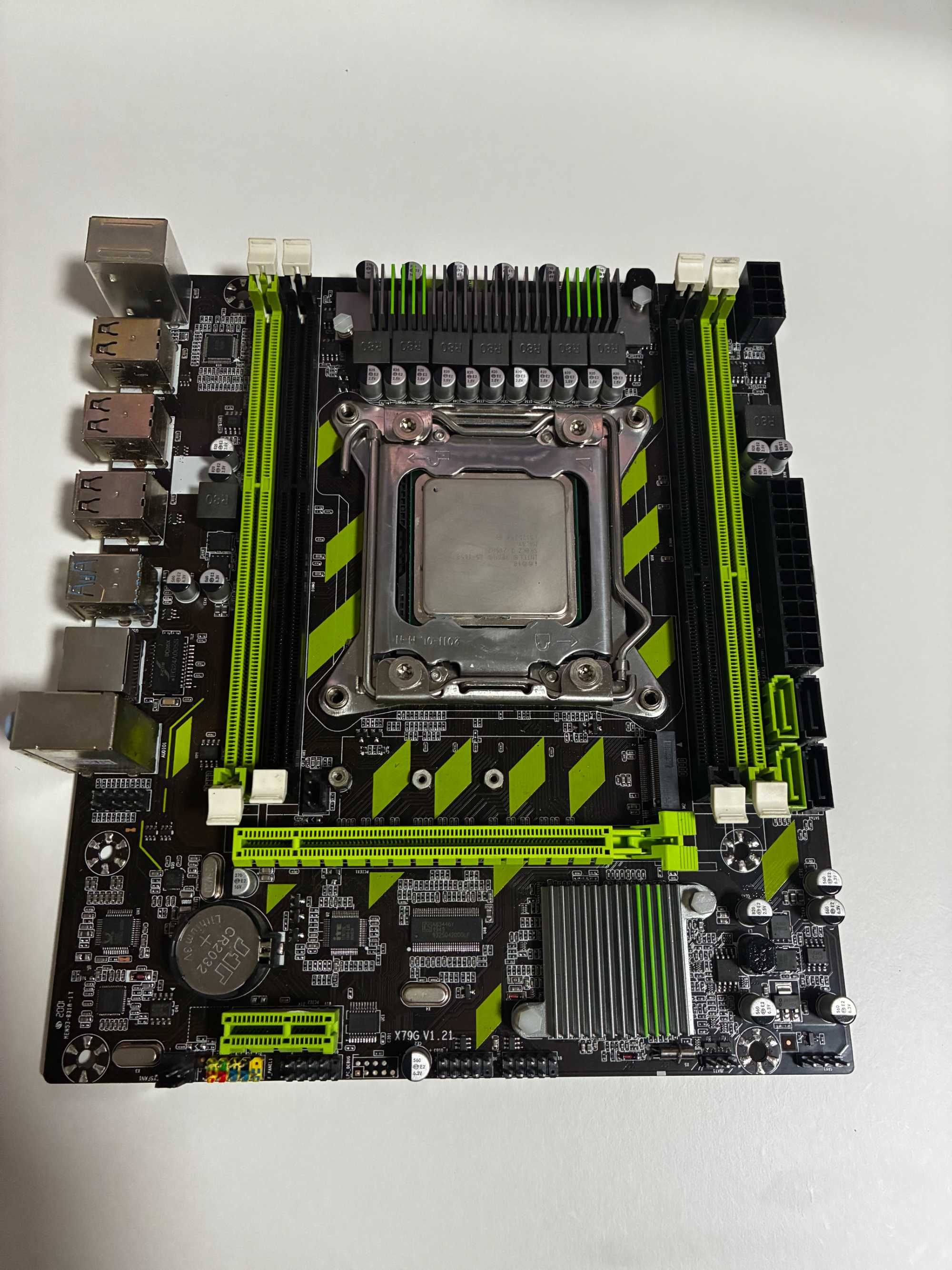 Материнская плата X79 Machinist сокет 2011 + процессор xeon e5-1650