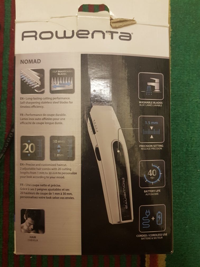 Машинка для стрижек Rowenta Nomad