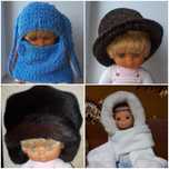Шапки женские зимние разные