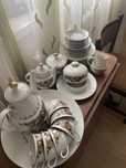 Сервиз чайный 30 предметов фарфор Henneberg Porzellan 1777